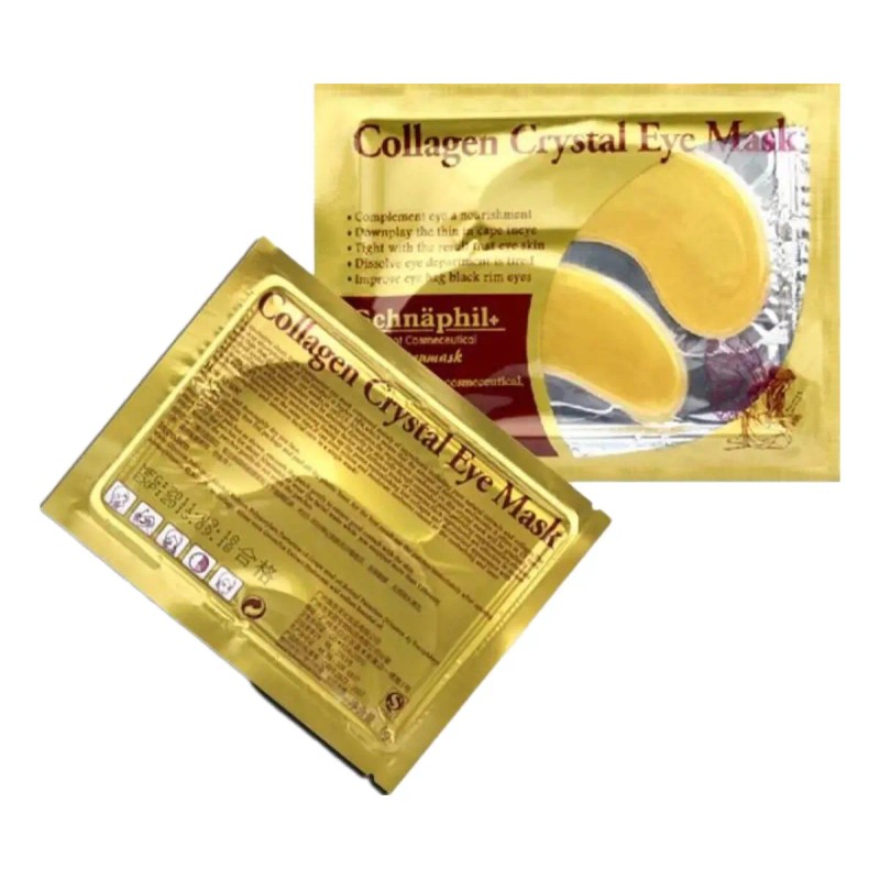 Mascarilla Parches Ojos Ojeras Colágeno