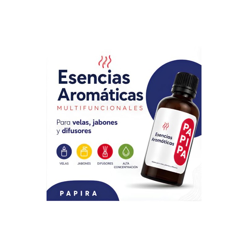 Esencia Aromática Concentrada 100 ml para Velas, Jabones y Difusores