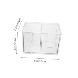 OATIPHO Hair Cutting Scissors Organizer Desktop Scissor Holder Hair Styling Tools Storage Box