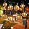 SANBEN 100ft String Lights with Remote, 50+2 LED Bulbs Dimmable