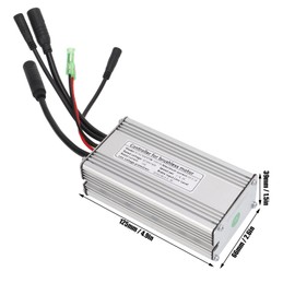 Dilwe Sine Controller, DC 36V/48V 25A Motor Speed Controller Electric Motor Conversion Kit for 750W Motor
