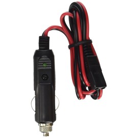 RoadPro RPPS-219 Platinum Series 2-Wire 2-Pin Plug/12V Plug Fused Replacement CB Power Cord