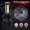 CHUSYYRAY Pair H7 LED Headlight Bulbs High or Low Beam