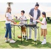 Maarch Folding Grill Tables for Outside Camping, Lightweight Kitchen Camping
