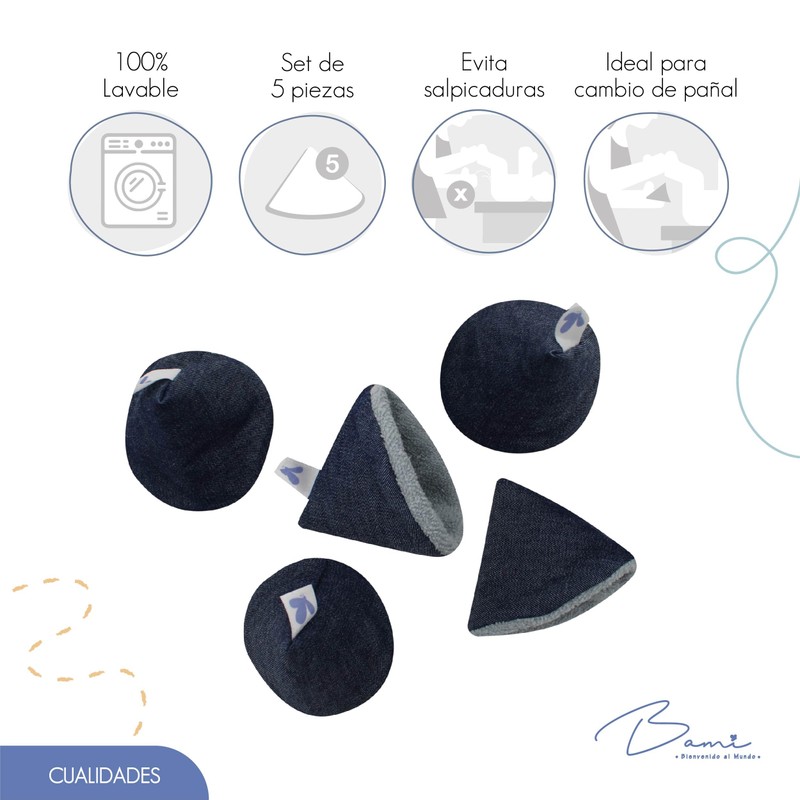 Conitos protectores (5 piezas)