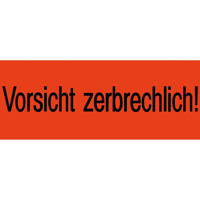 Herma 6758 Shipping Note Vorsicht Zerbrechlich (Caution Fragile) 1000 Pieces