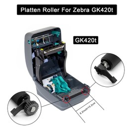 105934-035 Kit Platen Roller for Zebra GX420T GK420T GX430T GK430T Thermal Printer - Replacement Printer Transfer Roller Compatible with Zebra GX420T (203dpi, 300dpi)