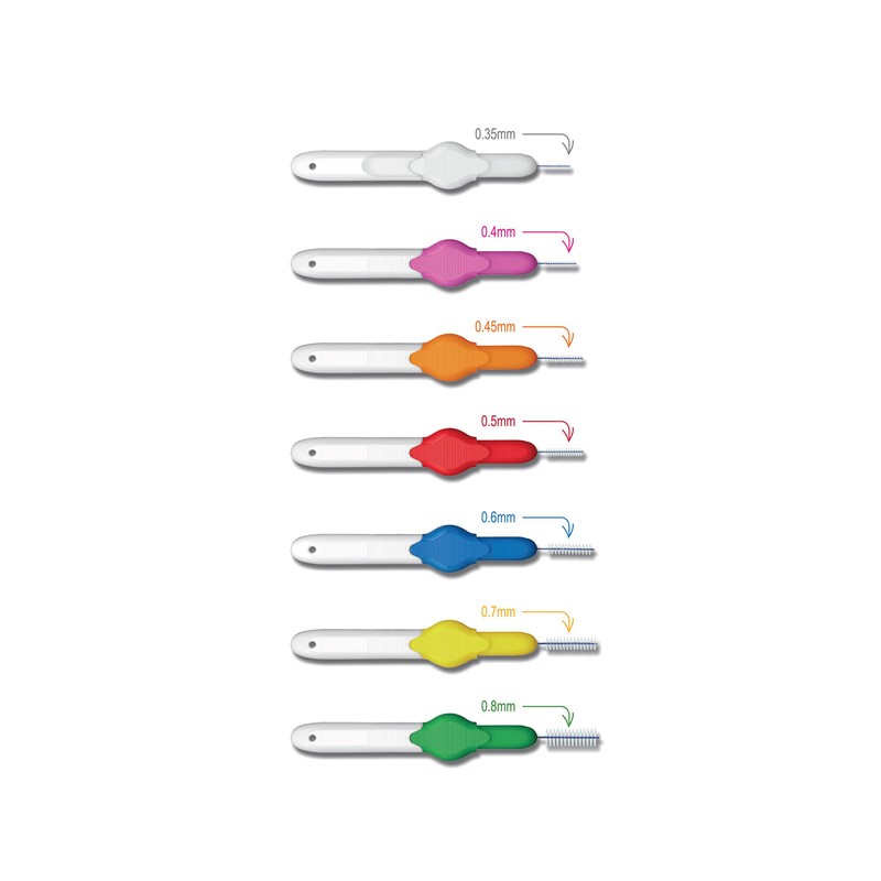 Stoddard Icon Interdental brushes, Size 4, 16-Piece