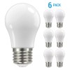 Satco 6 Pack Satco S12407 LED Filament Bulbs 120V 8.2W