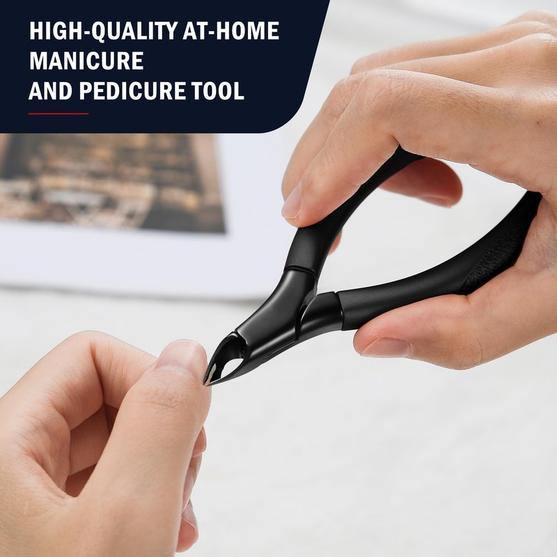 FVION Precise Cuticle Nippers, Extra Sharp Cuticle Nippers, Cuticle Scissors,