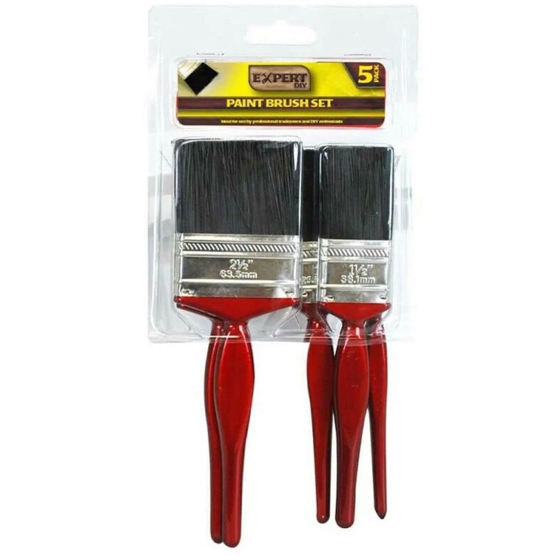 5 Pcs Paint Brushes Set, Fine paint Brush Bristles Decorating
