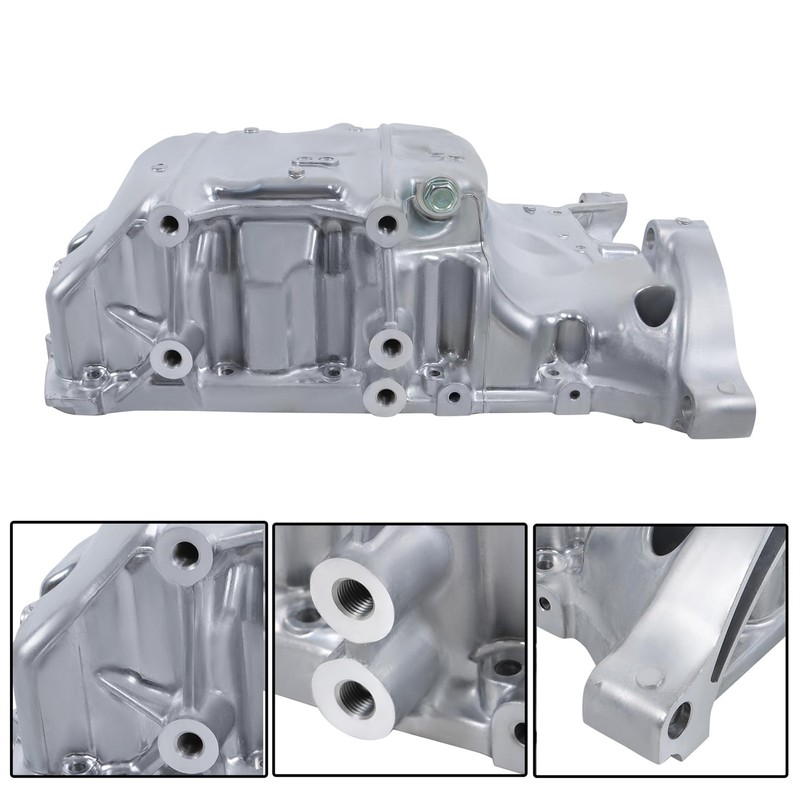 WFLNHB Engine Oil Pan Sump with Drain Plug Replacement for