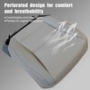 GXARTS Driver and Passenger Side Bottom Lower Replacement Perforated Leather