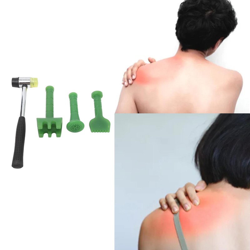 4pcs Manual Body Massage Tools Dredging Meridians Relieve Fatigue Promote