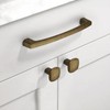 Asidrama 10 Pack 5 Inch(128mm) Champagne Bronze Kitchen Cabinet Handles,