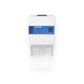 Zebra - ZSB Mailing Labels for Thermal Label Printer | Label Printer Cartridge - ZSB-LC104-2.25 x 4 inch (280 Labels in Cartridge) | Compatible with ZSB-Series Label Printer Machine