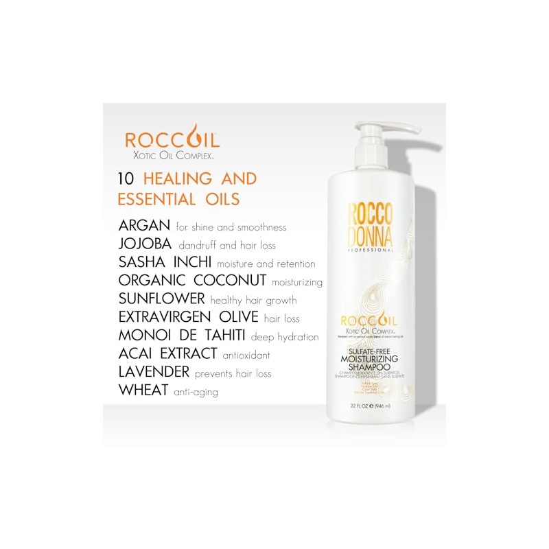 Sulfate Free Moisturizing Shampoo 1 litre/32 oz