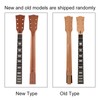 Wood Electric Guitar Neck 22Frets Rosewood Fingerboard with Trapezoidal Inlay