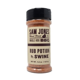 Generic Sam Jones Rub Potion No Swine 5.2oz Whole Hog BBQ Wood Fired Barbecue Seasoning