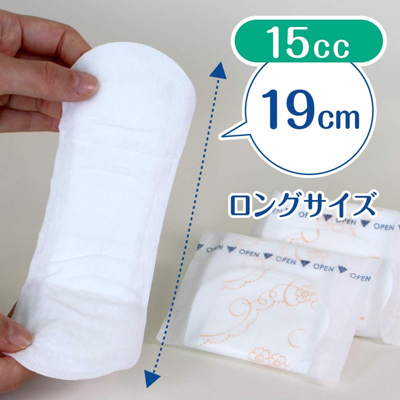 poizuraina- Loose Water Absorption Panty Liner Long 190 28 Sheets [Light Urine