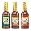 The Pepper Plant Hot Sauce Variety Pack (1) Original 10oz (1) Chunky Garlic 10oz (1) Extra Hot with Habanero 10oz (Pack of 3)