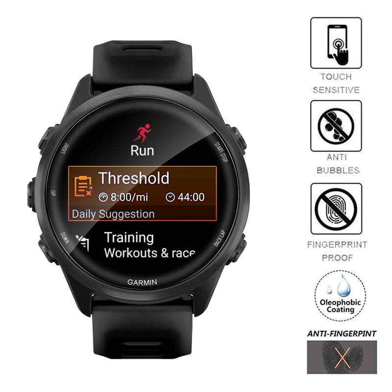 GEEMEE 3 Pack Screen Protector for Forerunner 570 42mm, HD