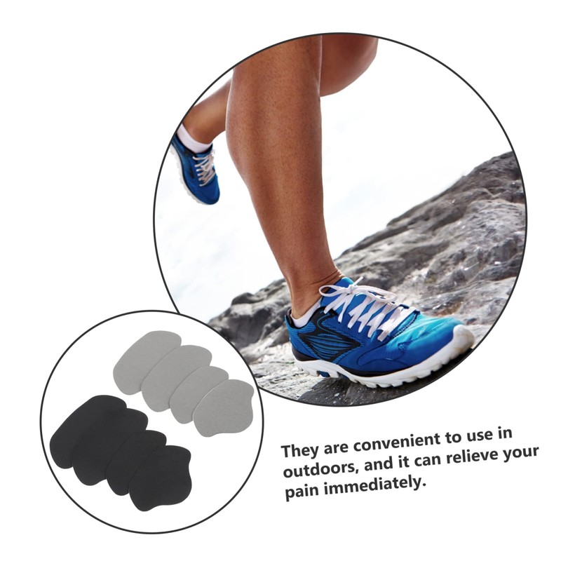 NOLITOY Sets Gel Heel Protectors Anti-abrasion Heel Cushions Comfortable Shoe