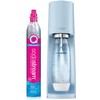 SodaStream Terra Sparkling Water Maker (Misty Blue) with CO2 and
