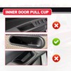 SYudwen Front Right Side Door Pull Handle Cup Trim for