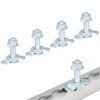 4 Piece Screw Fitting Set for Airline Rail, 20 mm,
