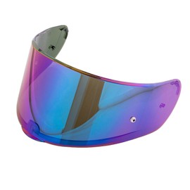 JQF Gear Helmet Visor Shield for SEDICI Strada II and Strada 3 Motorcycle Helmets Visor (Rainbow)