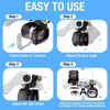 Jewelers Magnifying Glass Headset with LED Light & 5 Interchangeable
