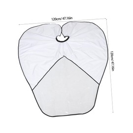 Ipetboom Reusable Haircut Cape for Boys Polyester Hairdressing Apron Safe Design Quick Cleanup Practical Salon Use