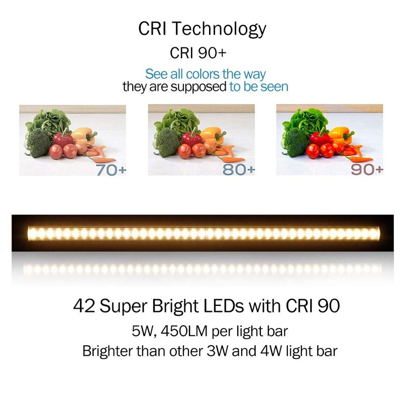 13 inch LED Under Cabinet Lighting, 12V 5W Ultra Thin