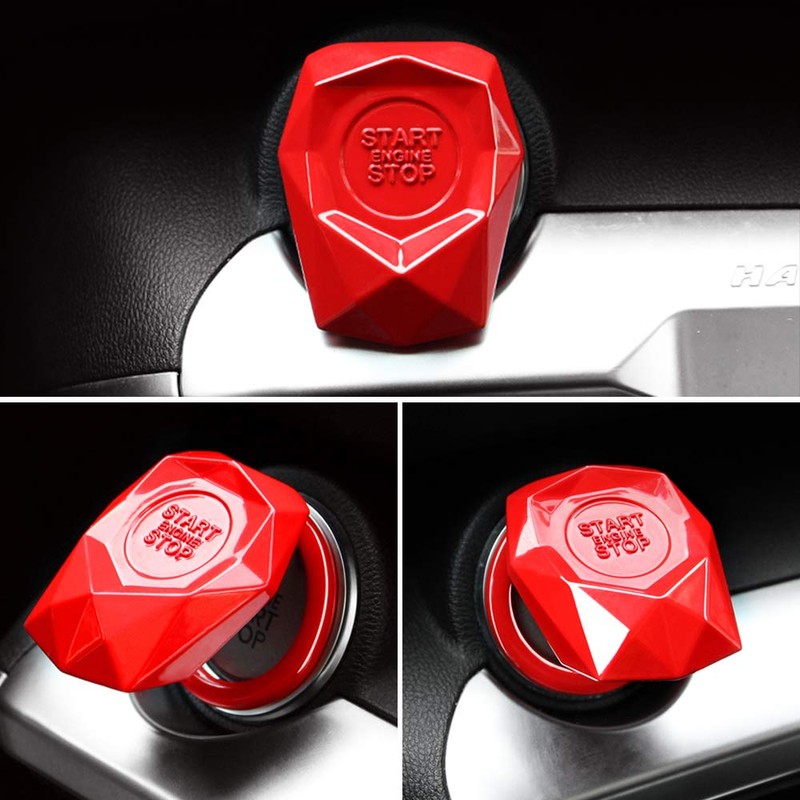VDARK Engine Caps Accessories Start Stop Push Button Covers Decals