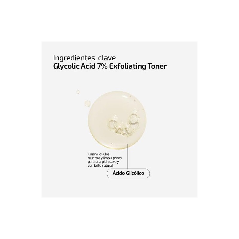 Baukem Glycolic Acid 7% Exfoliating Toner 250 ml