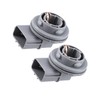 Motoforti Headlight Headlamp Bulb Holder Socket, for Hyundai Accent 2006-2011,