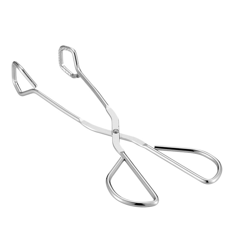 UPKOCH Barbecue Tongs, Length: 24 cm, Stainless Steel