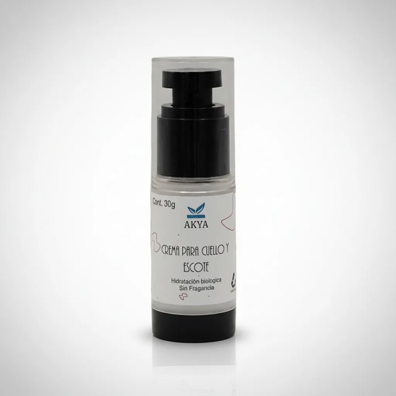 Crema Para Cuello Y Escote Akya. Hidratación Biológica
