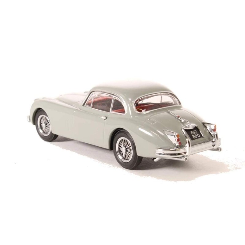 Oxford Diecast JAGXK150007 Jaguar XK150 Fixed Head Coupe Mist Grey