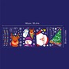 WALPLUS Christmas Window Stickers Clings Xmas Decoration Sale Clearance Reusable