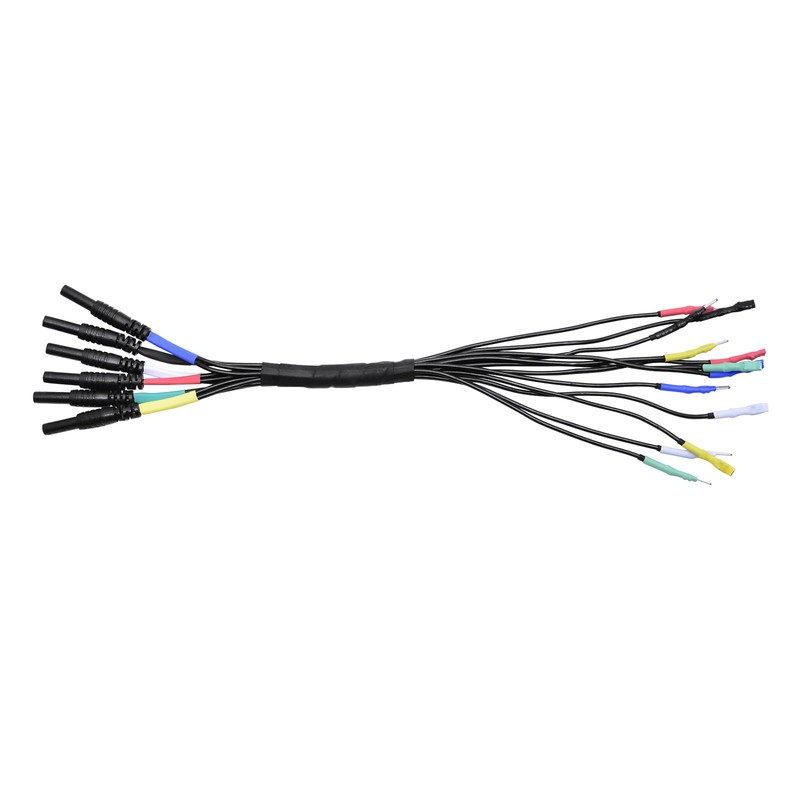 HT306 4 Connectors Sizes Universal Breakout Leads, 6 Channel Test