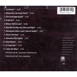 CARPENTERS LOVELINES NEW CD