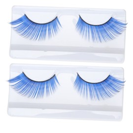 Healeved False Eyelashes 2 Sets Stage Effect Lashes for Women Party Photography