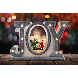 Christmas Joy Santa Musical Decoration by San Francisco Music Box Company