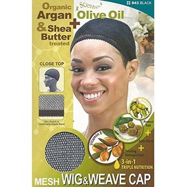 (6 Pack) Qfitt – Premium Wig & Weave Cap #843