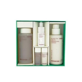(셀러허브)이니스프리 블랙티 유스 인핸싱 스킨케어 세트 (S18283043) Innisfree Black Tea Youth Enhancing Skincare Set (S18283043)