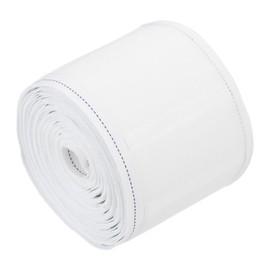 uxcell Curtain Elastic Pleat Tape, 6 Meters/6.6 Yards Pleated Tape for DIY Pinch Pleating Drapes Curtains White