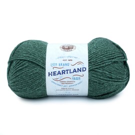 Lion Brand Yarn 136-181 Heartland Acrylic Yarn, Rocky Mountains, 690 Metres