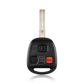 Keylessbest Key Fob Remote Replacement for 2006 2007 2008 Lexus GX470 LX470 3 Buttons 314MHz HYQ1512V,Black